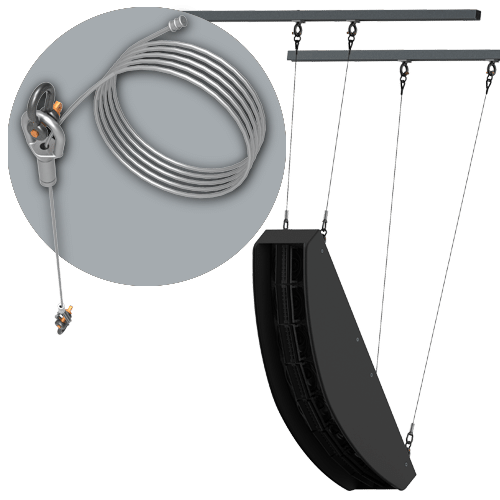 RK-4C | 4 Cable Adjustable Rigging Kit